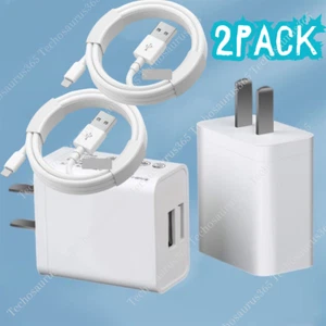 5V 2A USB Port Wall Charger AC to DC Power Adapter For iPhone 14 13 12 11 XR 8 7 - Picture 1 of 17