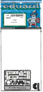 Eduard P-51B Mustang Photo Etch Details in 1/48 49 219  For Tamiya Kit  ST DO - Picture 1 of 2