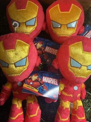 (1) New Marvel Iron Man 10” Stuffed Plush Avengers Super Hero Ironman Doll Toy - Image 1 of 2