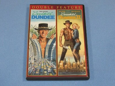 CROCODILE DUNDEE / CROCODILE DUNDEE II (DVD, 2013, 2-Disc Set) ~Paul Hogan~ - Image 1 of 4
