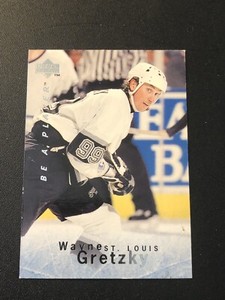 1995-96 Upper Deck Be a Player Wayne Gretzky #97 HOF