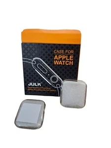 JULK Serie 3/4 44 mm Hülle für Apple Watch Displayschutzfolie klar (2er-Pack) (AA1) - Bild 1 von 4