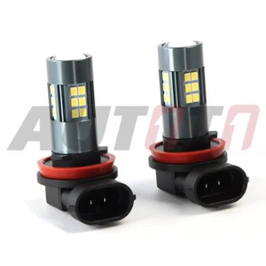 2X H11 H8 H9 LED Headlight Kit High Low Beam Fog Light Super Bright 6500K WHT #2 - Imagen 1 de 7