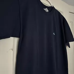 Vintage ROCKSTAR GAMES Men’s Navy Blue T Shirt LARGE Embroidered R* Logo - Picture 1 of 8