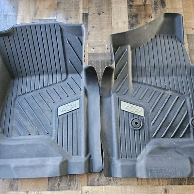 Alfombrillas delanteras Chevrolet Bowtie 2015-2019 para todo tipo de clima Silverado Tahoe Suburban Foto 1 de 4