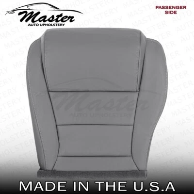 Cubierta de asiento inferior de vinilo gris oscuro para pasajero delantero Honda Pilot 2006-2008 Foto 1 de 4