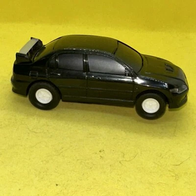 Black Mitsubishi Lancer SLOT CAR Racing 1:43 - Image 1 of 4