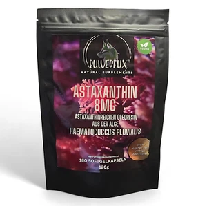 Astaxanthin Softgel Kapseln 8mg 180 Stück ⭐ Vegan ohne Zusatz- oder Füllstoffe ! - Bild 1 von 10