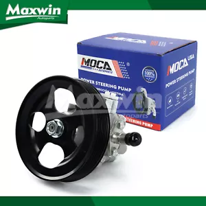 Power Steering Pump w/Pulley Fit Nissan Armada Pathfinder TITAN 5.6L - Bild 1 von 9