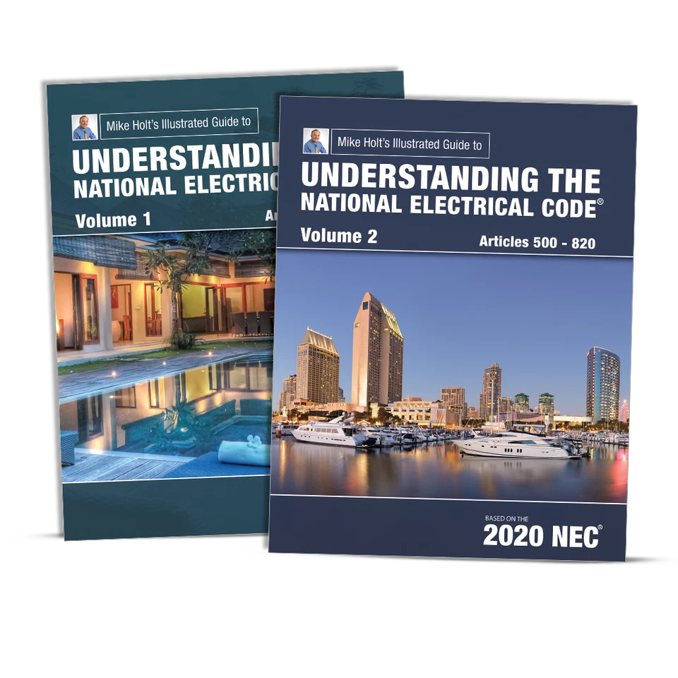Mike Holt's Illustrated Guide to Understanding the NEC, Vol. 1 & 2,  2020 NEC - Image 1 of 2