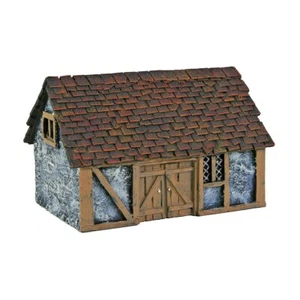 Casa y establo para autocares Netflix 6806 - escala 28 mm - montado y RTP NUEVO - Imagen 1 de 1