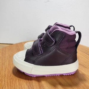 Converse Chuck Taylor All Star Berkshire Stiefel Kinder 4 Lila - Bild 1 von 7