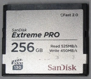 SANDISK 256GB CFast 2.0 Memory Card - Picture 1 of 1