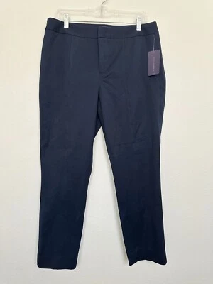 NYDJ Bi-Stretch Ankle Trouser Pants Navy Blue Mediterranean Work Women's 12 NEW - Image 1 of 4
