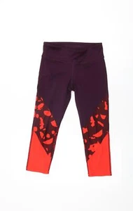 Fabletics Womens Purple Geometric Polyester Pedal Pusher Leggings Size XS L20.5 - Picture 1 of 10