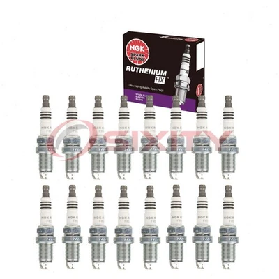 16 pcs NGK Ruthenium HX Spark Plugs for 2000-2006 Mercedes-Benz S430 4.3L V8 sr - Image 1 of 4