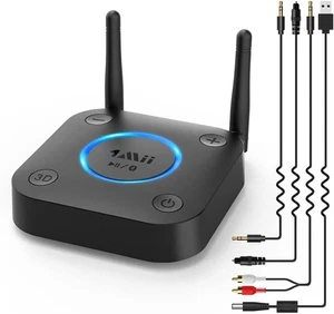 Großer Reichweite Empfänger, HiFi Kabelloser Audio Adapter, aptX Bluetooth 5.1 - Bild 1 von 12