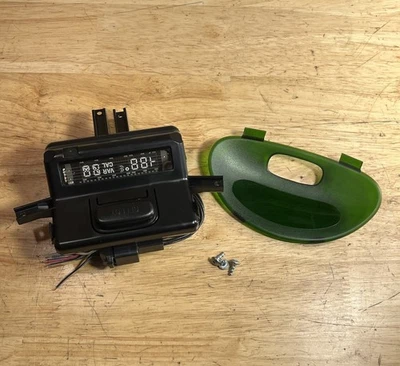 1999 - 2002 Ford Expedition верхний компас температуры дисплей и объектив OEM протестирован✅ - Изображение 1 из 4