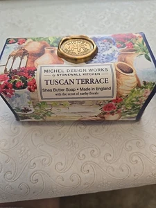 Michel Design Works Tuscan Terrace Sheabutter Seife & Reisekerze Set. - Bild 1 von 4