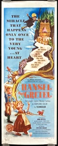 Hänsel & Gretel Original Filmposter Stop Motion Animation Fantasy - Bild 1 von 3