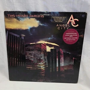 Angel City Two Minute Warning LP Record Vinyl - Picture 1 of 7