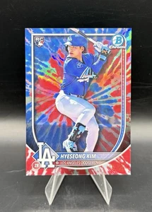 2025 Bowman Chrome Hyeseong Kim Rookie Color Rush SSP /25 DODGERS SSP - Picture 1 of 4