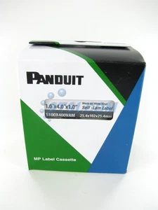Panduit S100X400VAM MP Label Cassette, Self Laminating Labels, Vinyl ~STSI - Picture 1 of 3