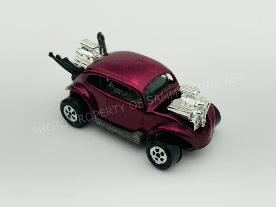 Johnny Lightning Topper Redline BUG BOMB Magenta ¡Muy Bonito!!! Foto 1 de 4