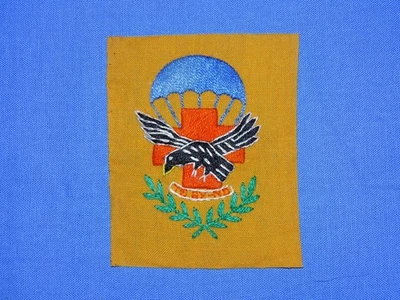 Parche de la Guerra de Vietnam, South Vietnamita ARVN Airborne Medical Co, Hecho en Teatro (#56) Foto 1 de 3