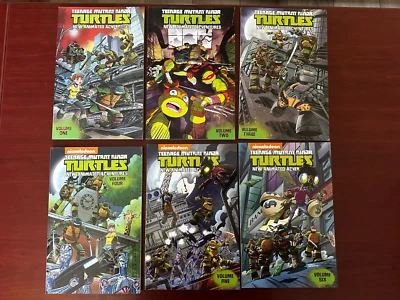 Teenage Mutant Ninja Turtles New Animated Adventures Vol 1-6 All 1st Prints IDW - Image 1 of 4