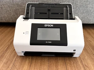 Epson Workforce DS-780N Feedthrough, Duplex Network Scanner - Great Condition - Picture 1 of 7