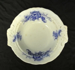 Vintage Johnson Brothers Mentone Royal Flow Blue Round Bowl for Butter Dish - Picture 1 of 7