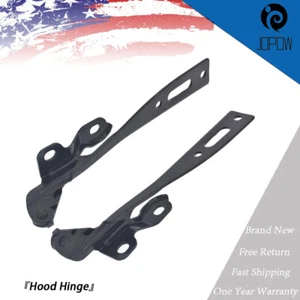 2* Steel Hood Hinge RH+LH Black HO1236134 HO1236133 For Honda Accord 13-16 2017 - Bild 1 von 9