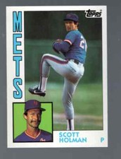 1984 Topps Tiffany Scott Holman #13 