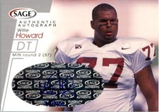 2001 SAGE Football Card Pick (Inserts)