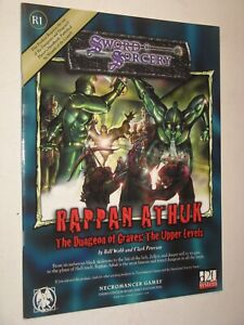 R1 Rappan Athuk Dungeon of Graves: Upper Level NM Necromancer 3rd ed.D&D rpg d20
