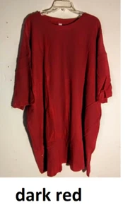NUEVO OSFA 4X / 5X 100% ALGODÓN PESADO PIJAMA LARGO CAMISÓN 68" PECHO 39" LARGO - Imagen 1 de 12
