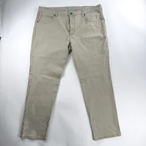 Tommy Bahama Hose Herren 42x30 Beige 5 Pocket Stretch Gerades Bein - Bild 1 von 10