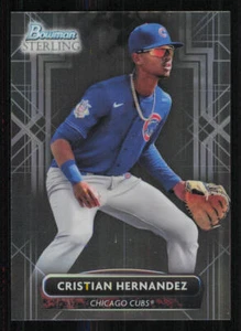 2022 Bowman Sterling Prospects #BSP82 Cristian Hernandez - Picture 1 of 2