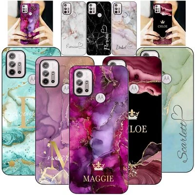 Funda de teléfono personalizada para Motorola Moto G Stylus G Power G Play cubierta de mármol Foto 1 de 4