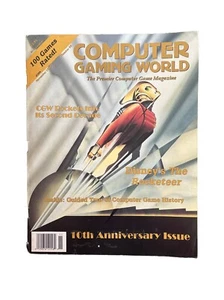 Computer Gaming World PC Game Magazine #88 Nov 1991 Disney’s The Rocketeer - Picture 1 of 3