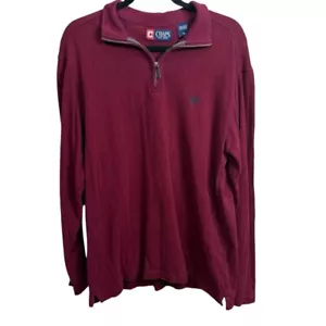 Chaps Pullover Maroon Size M - Picture 1 of 5