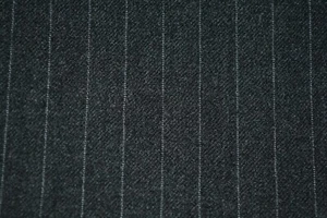 H. Freeman Pure Wool Gray Pinstripe Suit 44L 38 USA 100% Wool  - Picture 1 of 11