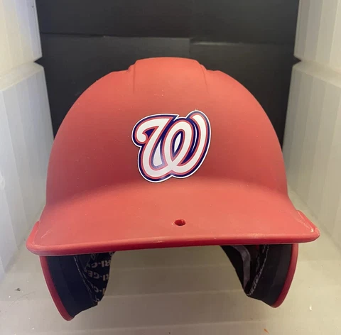 Washington Nationals Rawlings  Batting Helmet Size 7- 71/4 Cover