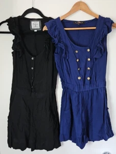 Confezione 2 Tute Donna Taglia 8 Nero E Blu Nautica Sakura Miso - Foto 1 di 21