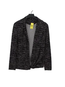 New Look Women's Blazer UK 6 Black Viscose with Elastane, Polyester Overcoat - Picture 1 of 5