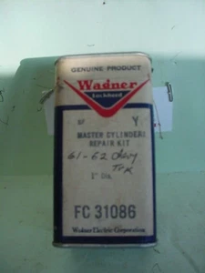 1961 - 62 Chevrolet Truck 1" bore Brake Master Cylinder Repair Kit FC 31086 - Picture 1 of 1