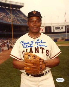 Monte Irvin Signed 8x10 Photo Jsa Cert Sticker Authenticated Autograph - Picture 1 of 1