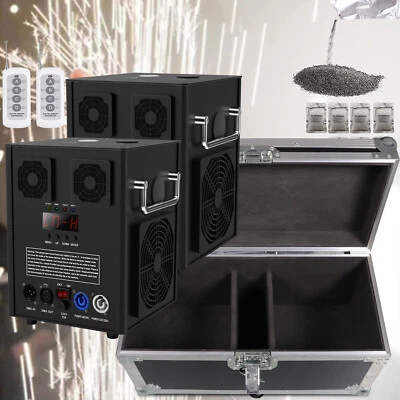 2pcs Sparkular Spark Machine Cold Spark Machine with Flight Case Stage DJ Show - Image 1 of 4