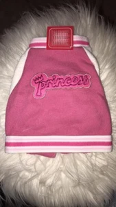 Hip doggie pink Princess Baseball Jacket Small - Picture 1 of 3